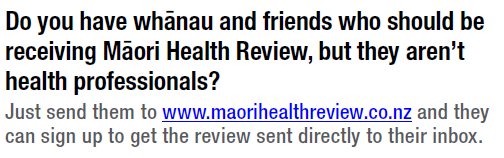 https://www.maorihealthreview.co.nz