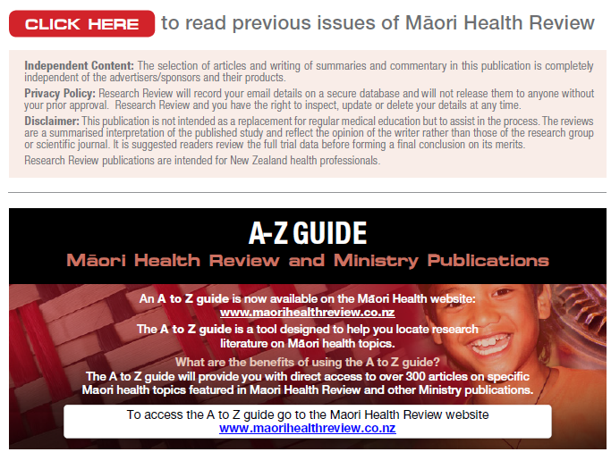 https://www.maorihealthreview.co.nz