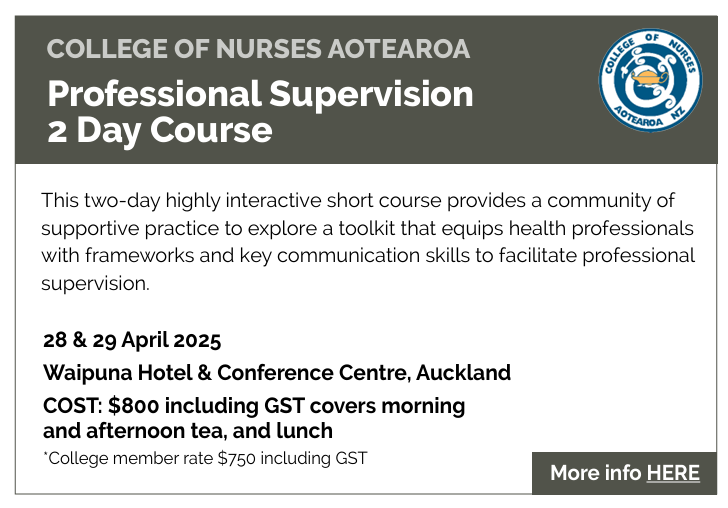 https://www.nurse.org.nz/3_Supervision/Auckland-Professional-Supervision-2-Day-Course